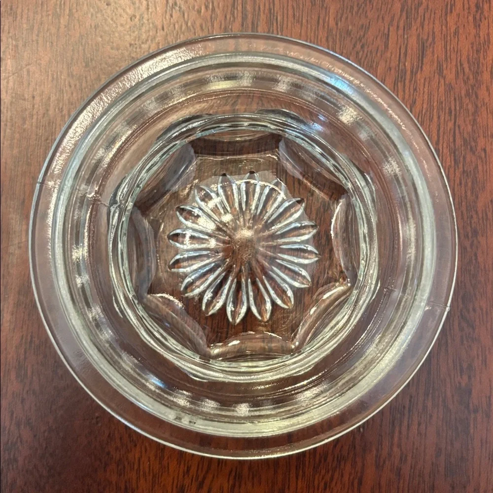 Anchor Hocking Large Glass Canister Apothecary Jar Vintage